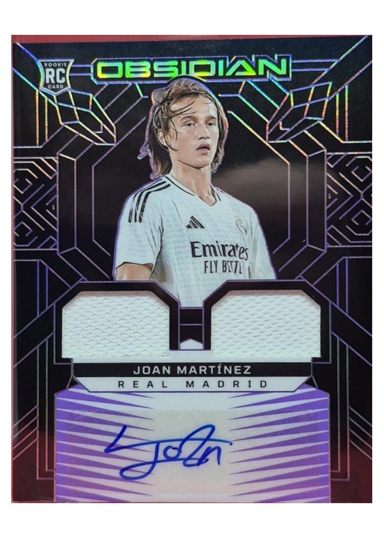 2024 Panini Obsidian Autograph Joan Martinez #25 card