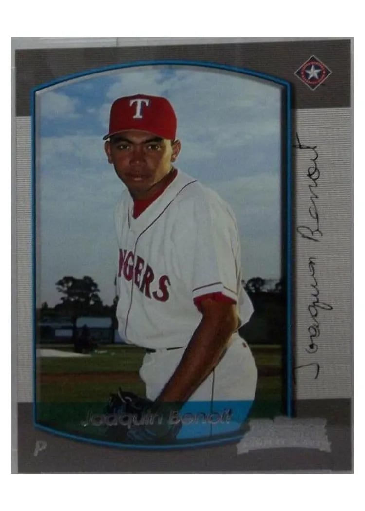 2000 Bowman Draft Picks Joaquin Benoit #36 card
