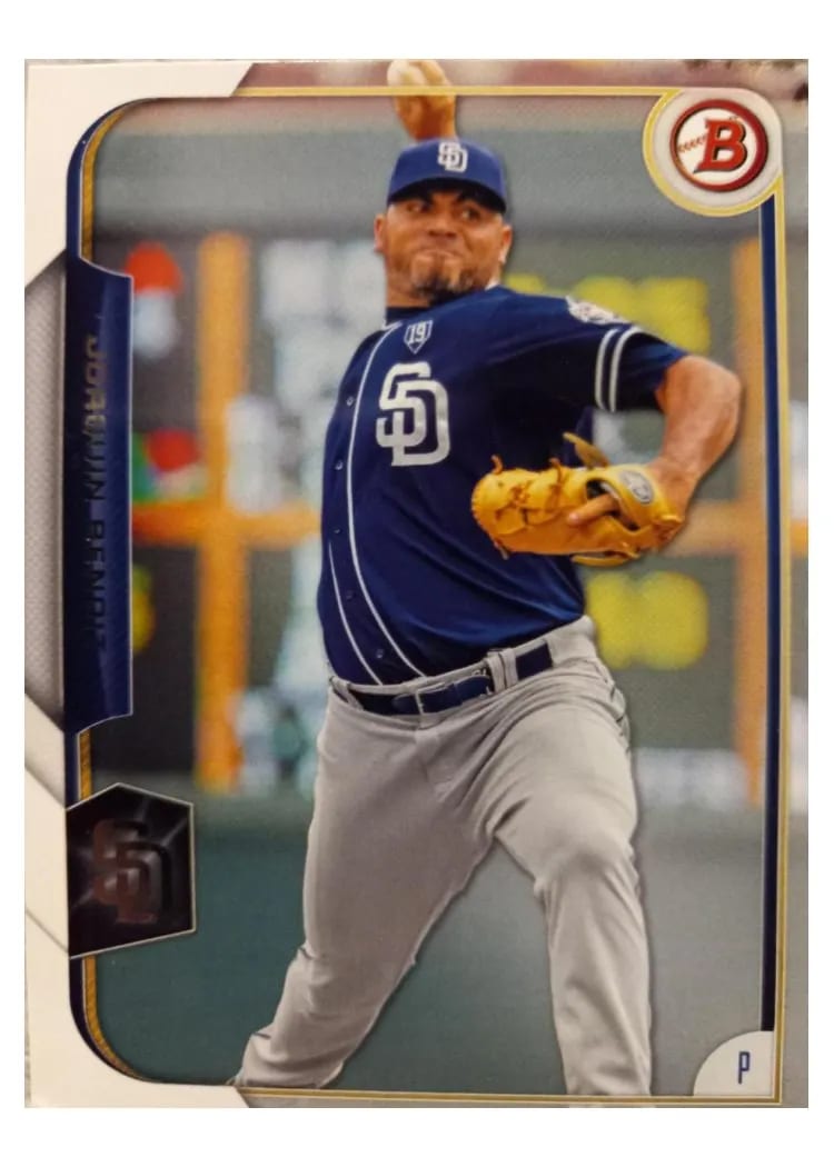 2015 Bowman Joaquin Benoit #35 card