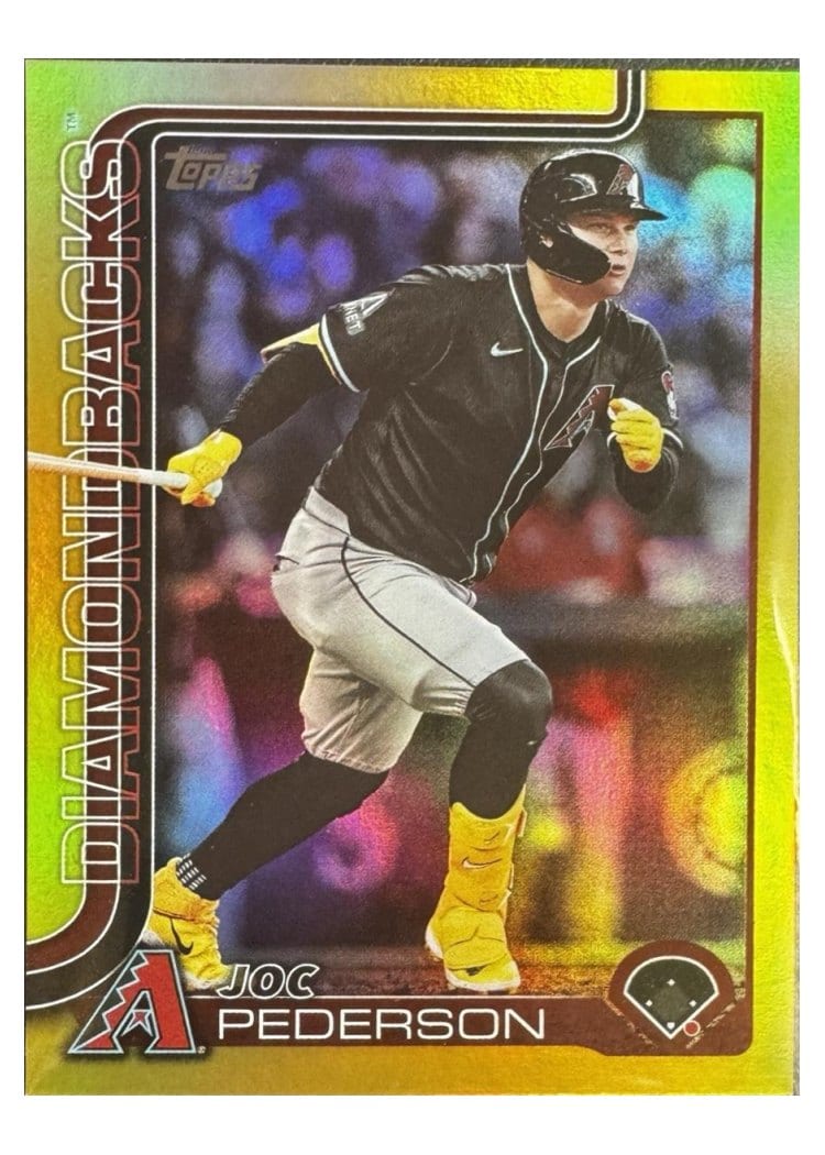 2025 Topps Base Set Joc Pederson #127 card