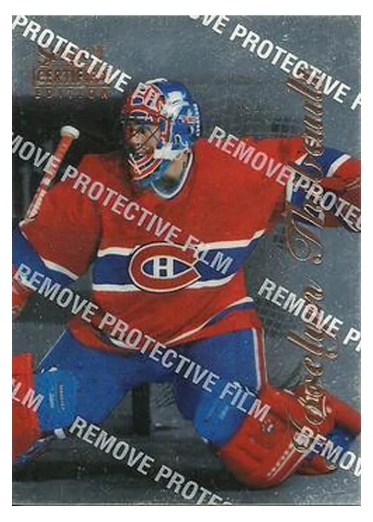 1996 Select Certified Jocelyn Thibault #3 card