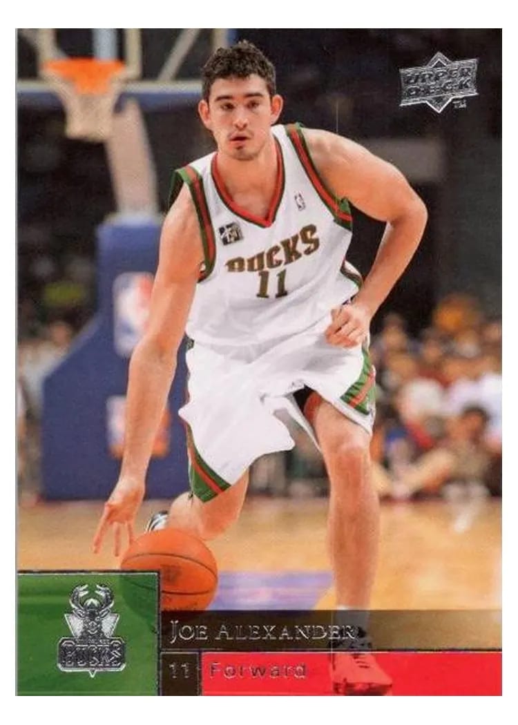 2009 Upper Deck Joe Alexander #106 card