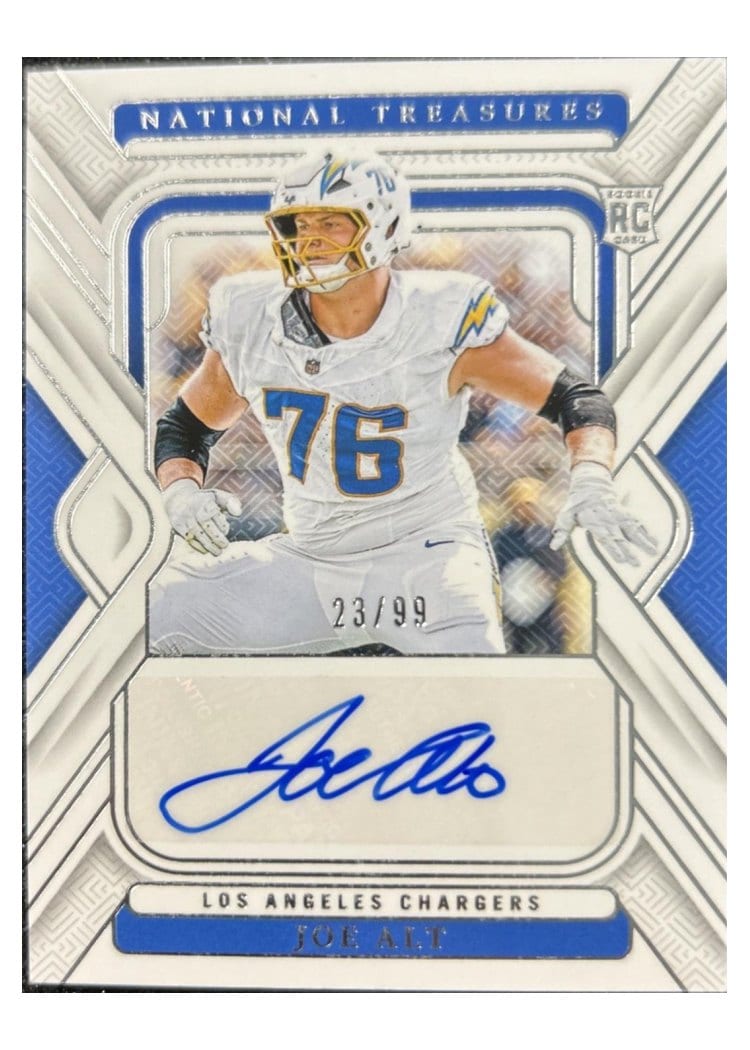 2024 Panini National Treasures Base Set Joe Alt #105 card