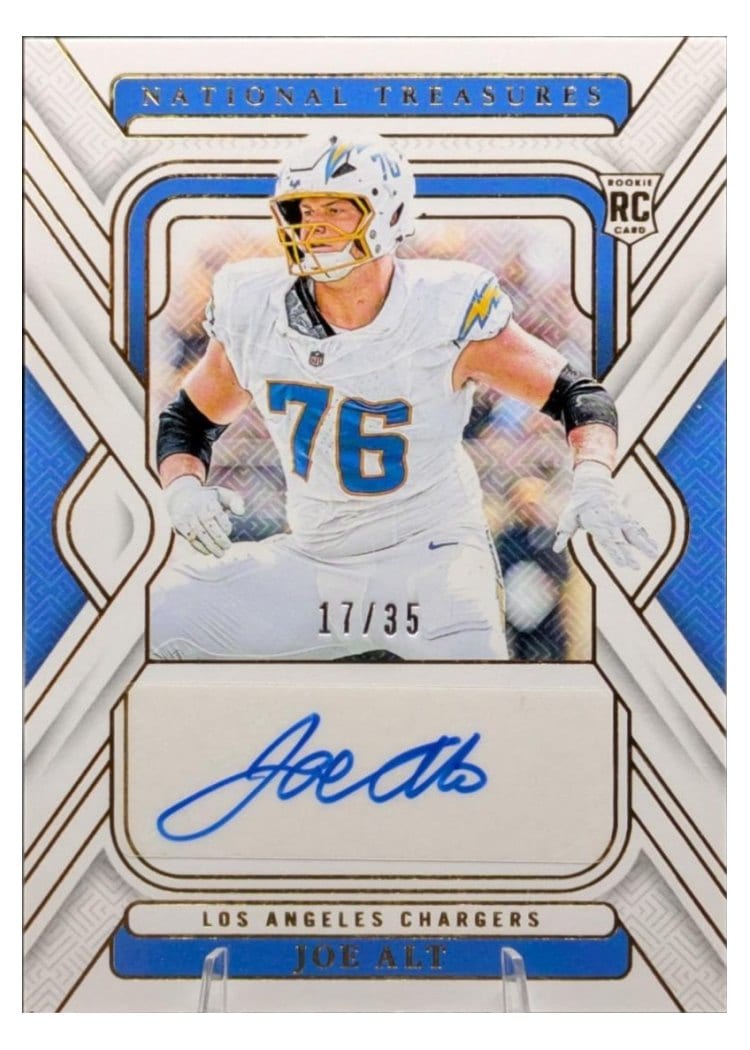 2024 Panini National Treasures Base Set Joe Alt #105 card