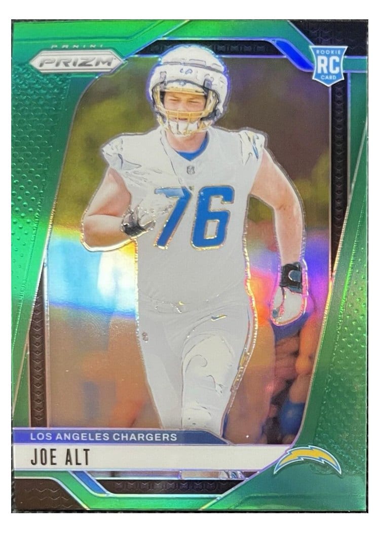 2024 Panini Prizm Base Set Joe Alt Green #353 card