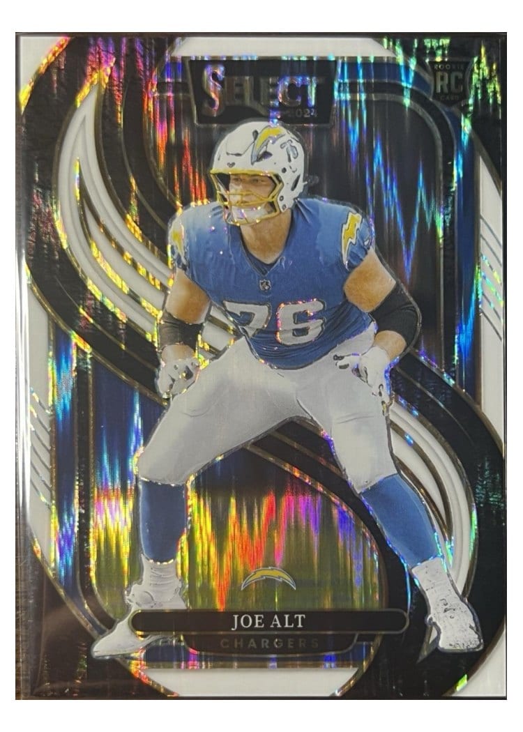 2024 Panini Select Base Set Joe Alt White Prizm Shock #159 card