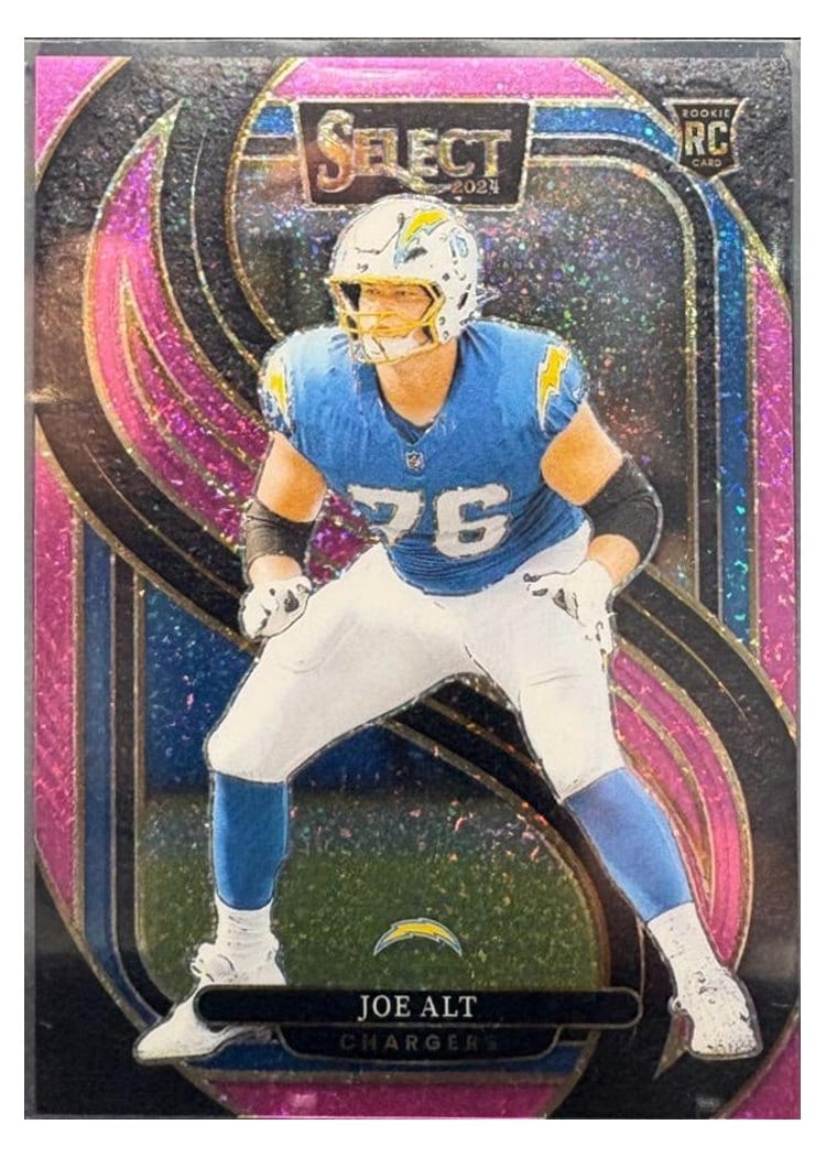 2024 Panini Select Base Set Joe Alt Pink Glitter Prizm #159 card