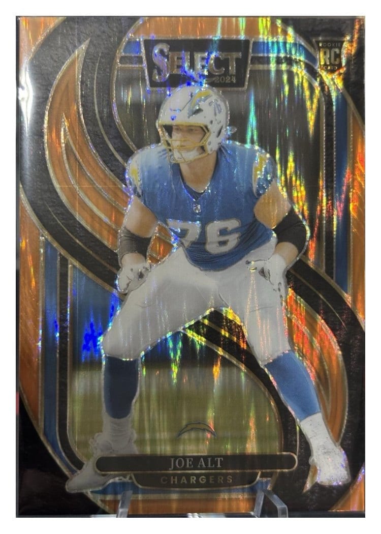 2024 Panini Select Base Set Joe Alt Copper Prizm Shock #82 card