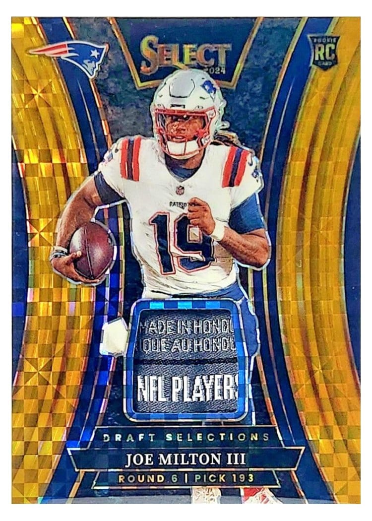 2024 Panini Select Base Set Joe Andreessen Gold Prizm #20 card