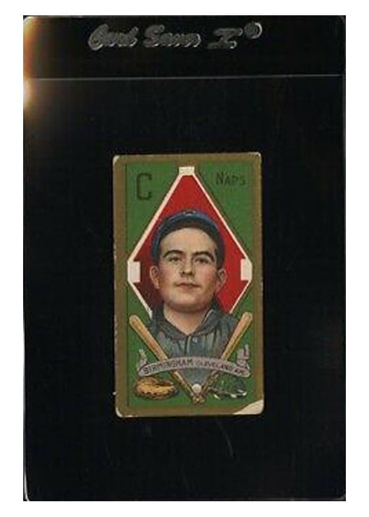 1911 T205 Gold Border Joe Birmingham card