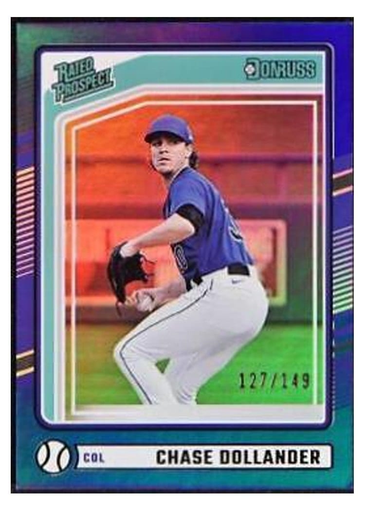 2024 Topps Chrome Joe Boyle Pink Refractor #91 card
