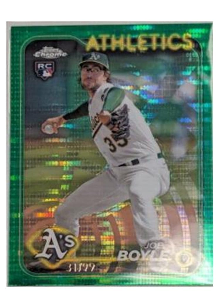 2024 Topps Chrome Joe Boyle #91 card