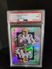 2020 Donruss Elite Rookie on Deck Joe Burrow #6 card