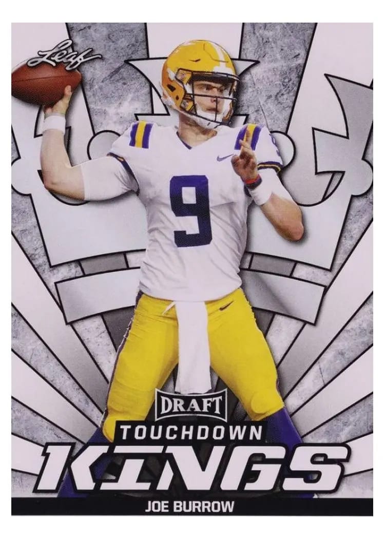 2020 Leaf Draft Joe Burrow #85 card