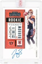 2020 Panini Contenders Joe Burrow Autograph #101 card
