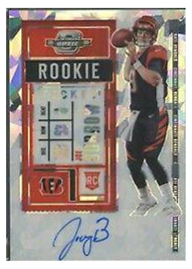 2020 Panini Contenders Optic Base Set Joe Burrow #101 card