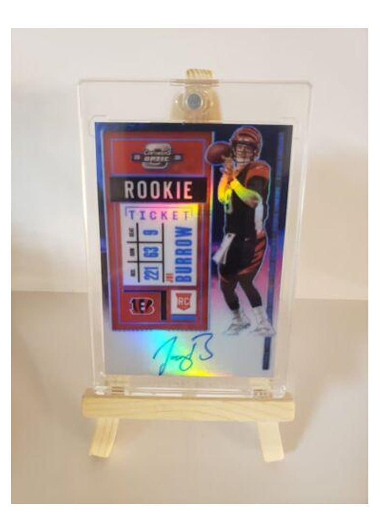 2020 Panini Contenders Optic Base Set Joe Burrow #101 card