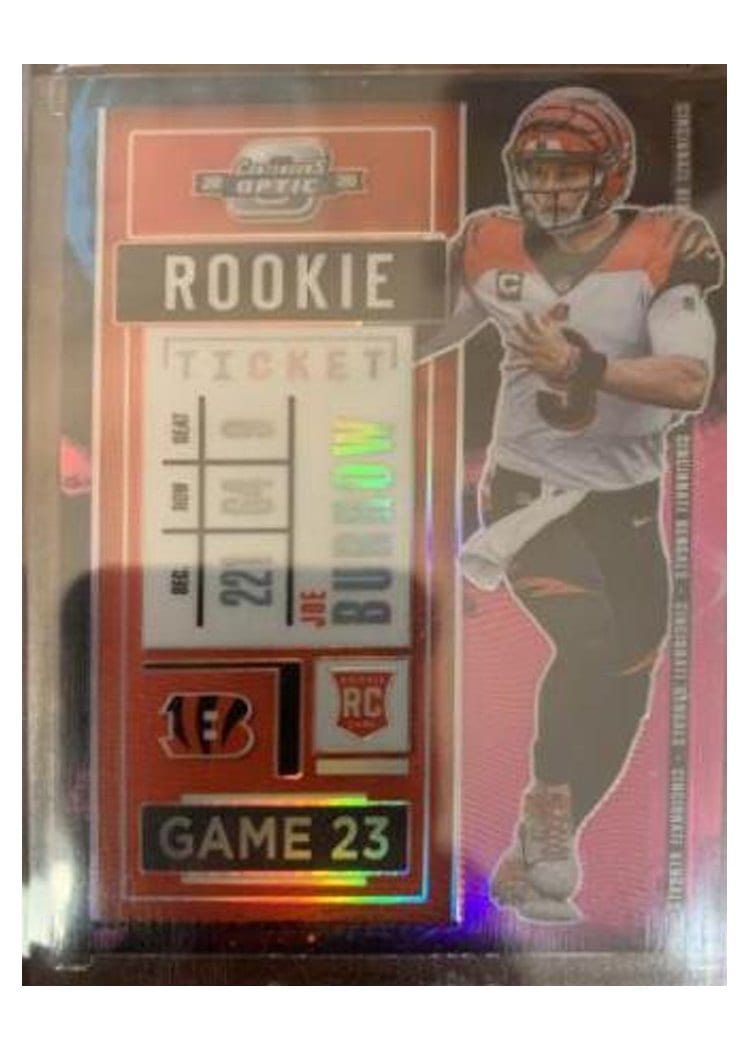 2020 Panini Contenders Optic Base Set Joe Burrow #81 card