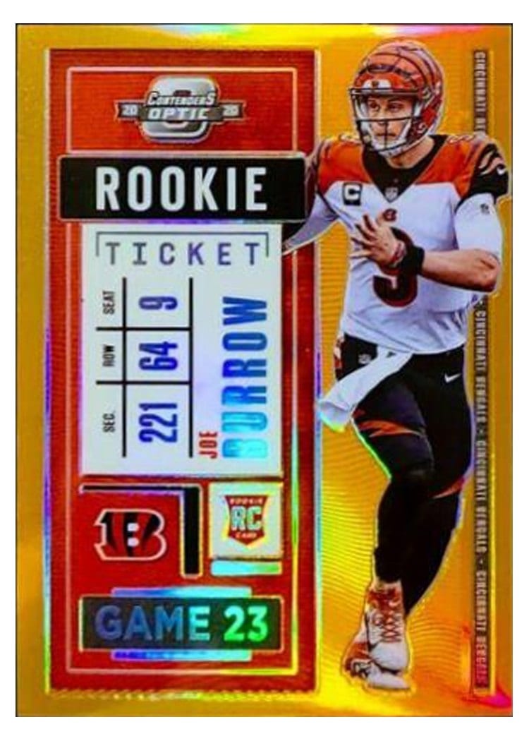 2020 Panini Contenders Optic Base Set Joe Burrow #81 card