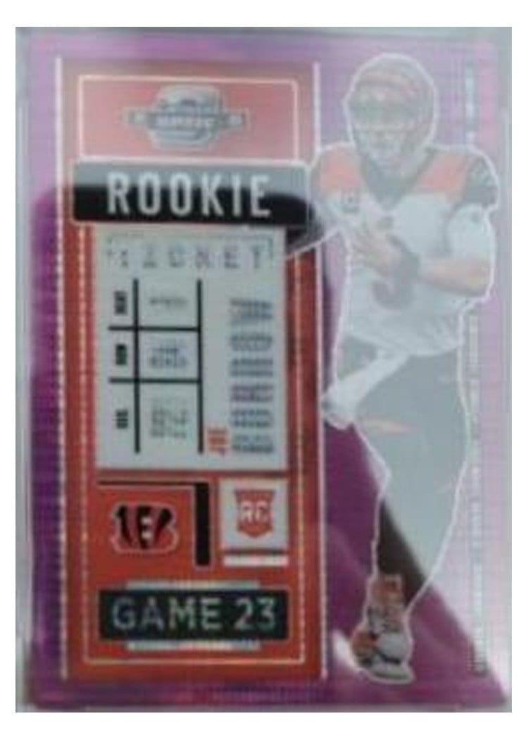 2020 Panini Contenders Optic Base Set Joe Burrow #81 card