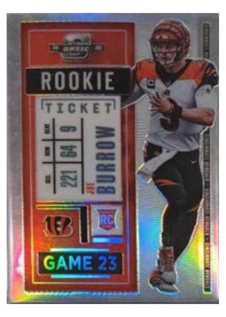 2020 Panini Contenders Optic Base Set Joe Burrow #81 card