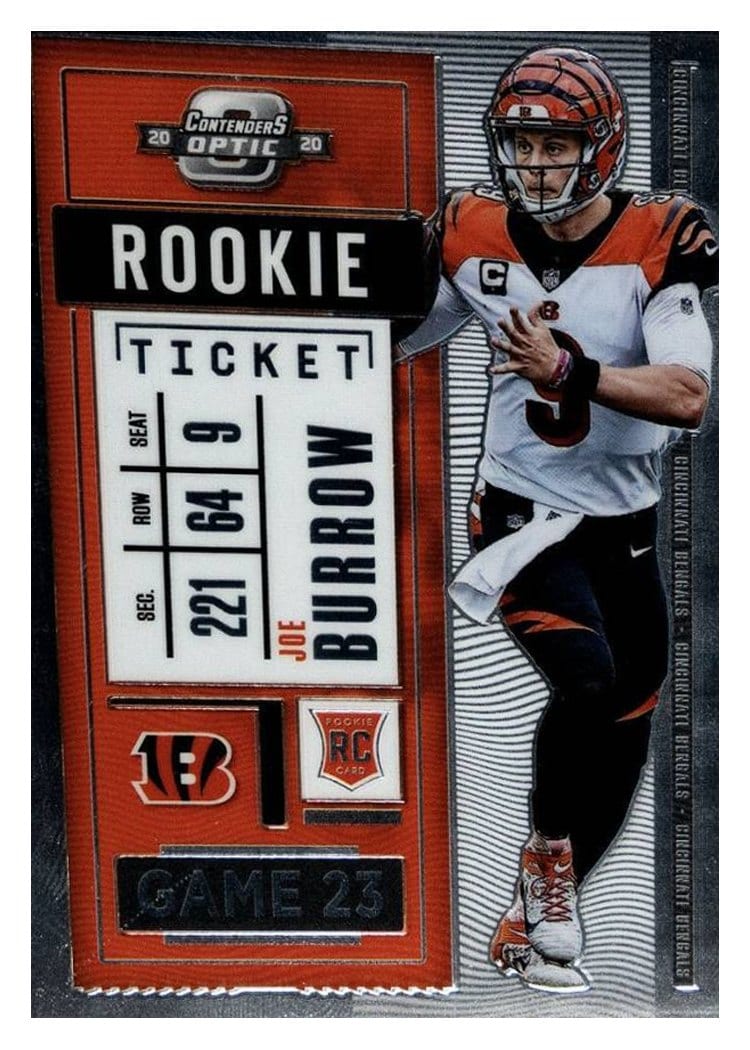 2020 Panini Contenders Optic Base Set Joe Burrow #81 card