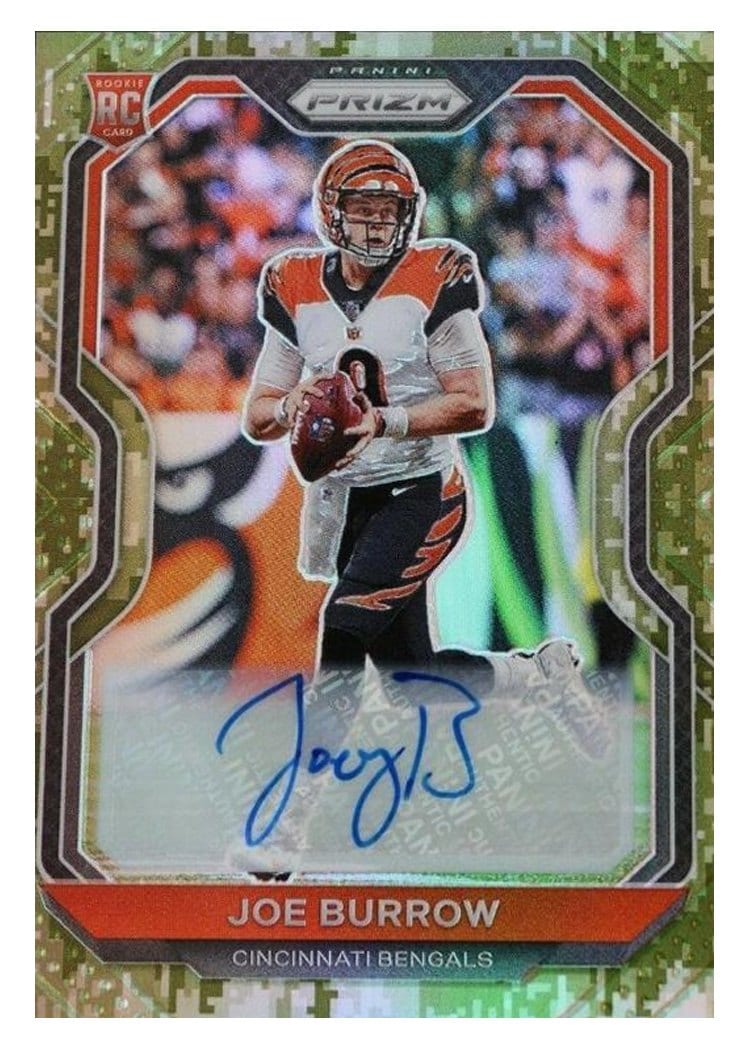 2020 Panini Prizm Joe Burrow #307 card