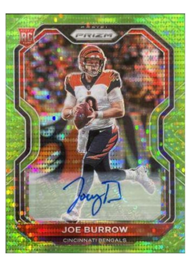 2020 Panini Prizm Joe Burrow #307 card