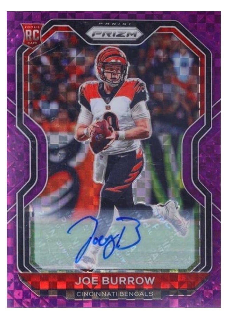 2020 Panini Prizm Joe Burrow #307 card