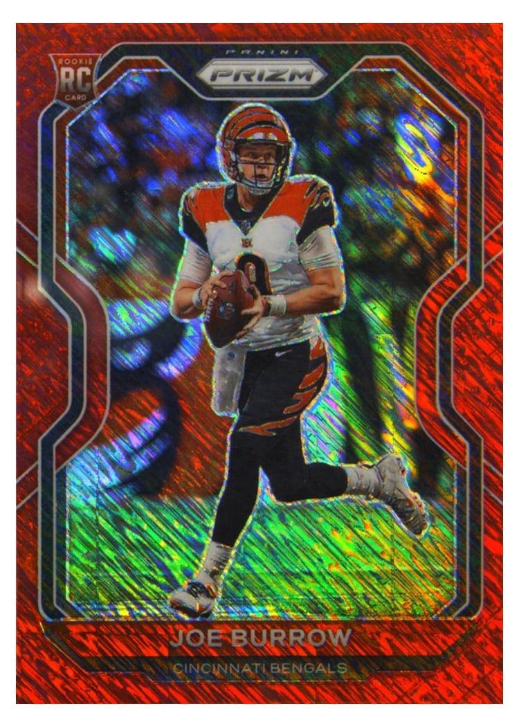2020 Panini Prizm Joe Burrow #307 card