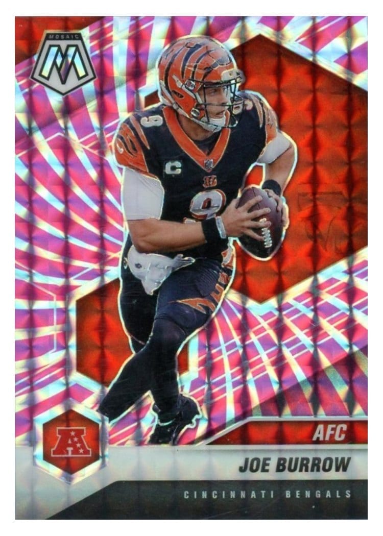 2021 Panini Mosaic Base Set Joe Burrow #226 card