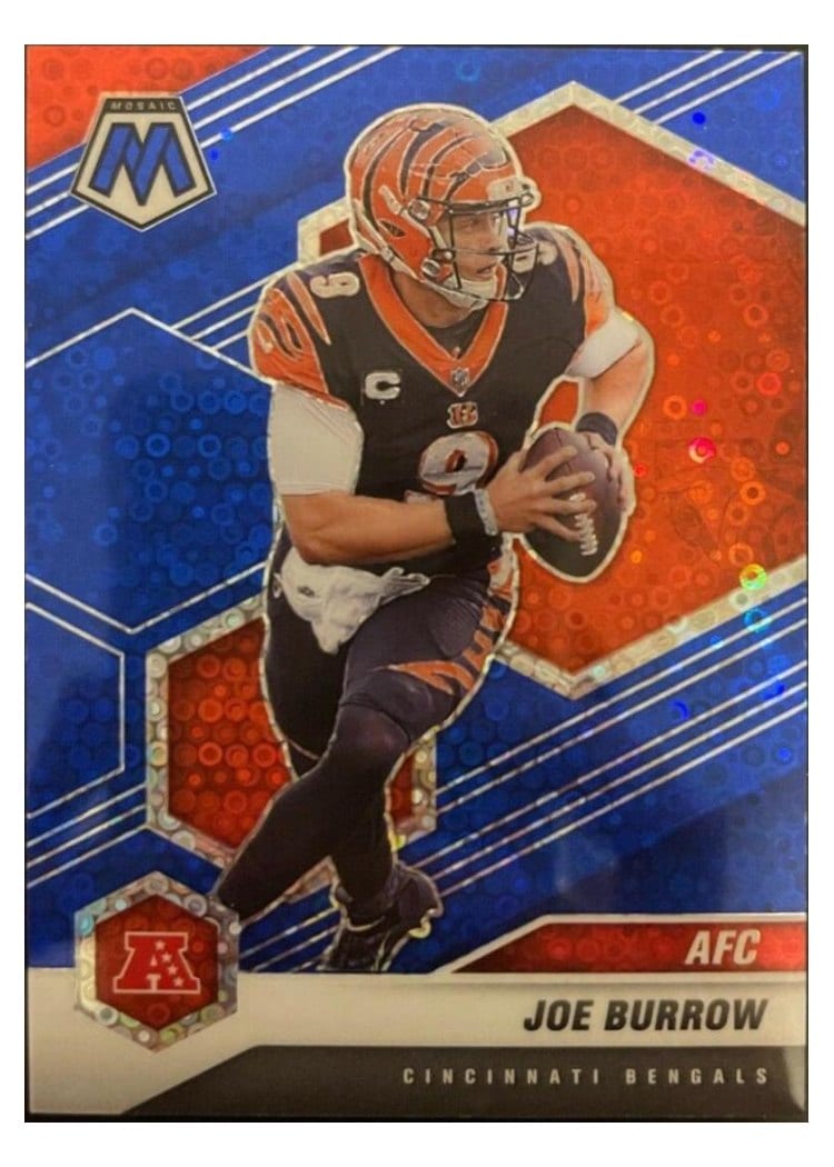 2021 Panini Mosaic Base Set Joe Burrow #226 card