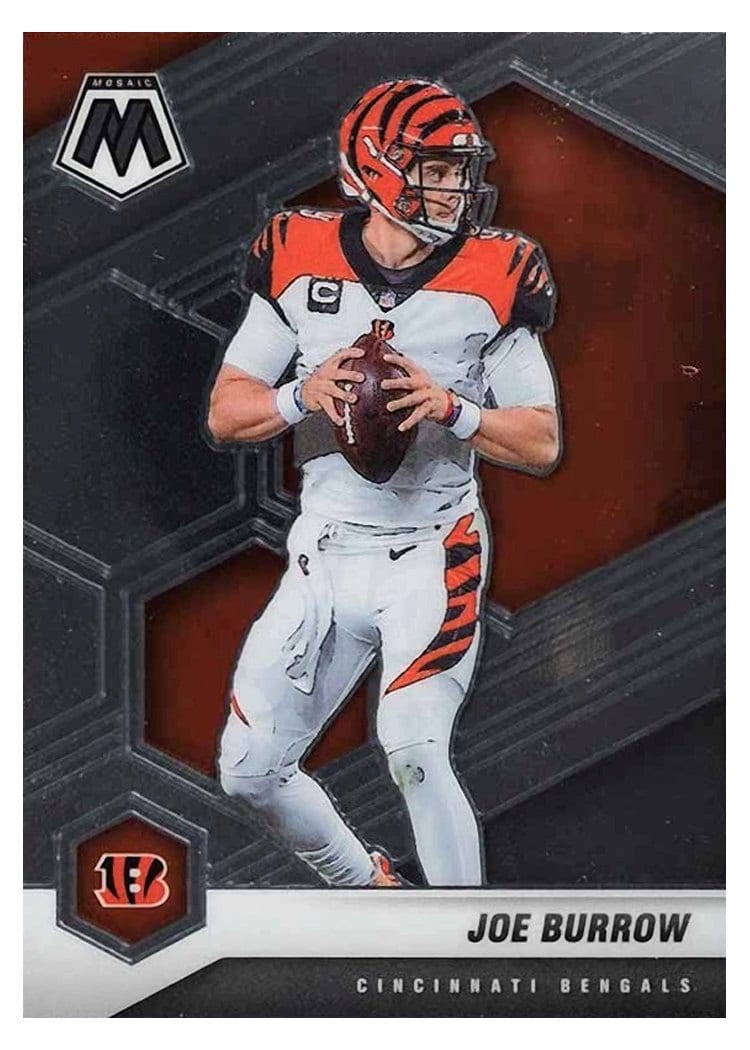 2021 Panini Mosaic Base Set Joe Burrow #47 card