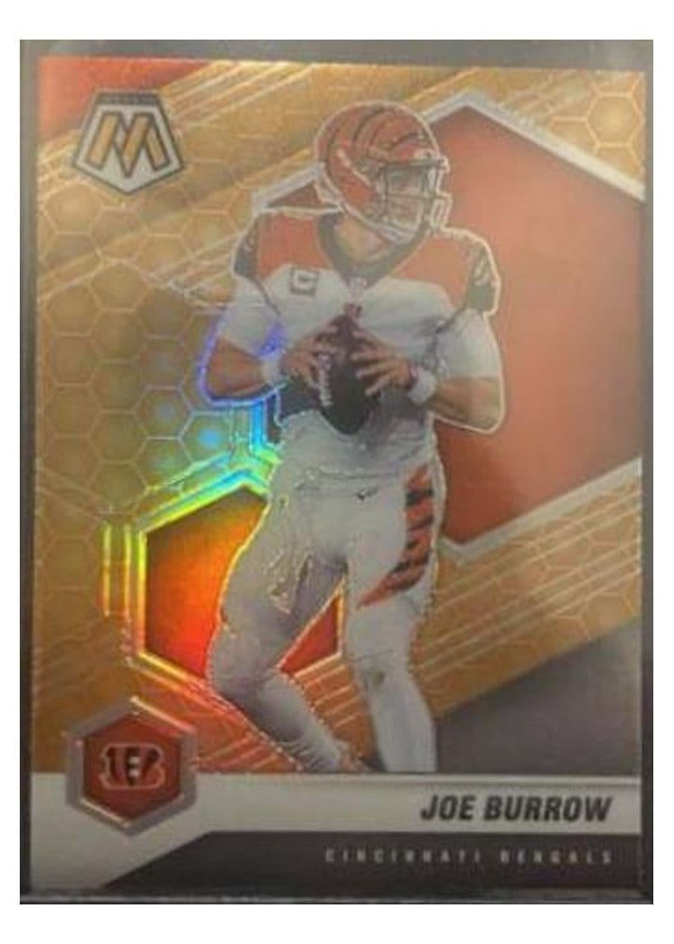 2021 Panini Mosaic Base Set Joe Burrow #47 card