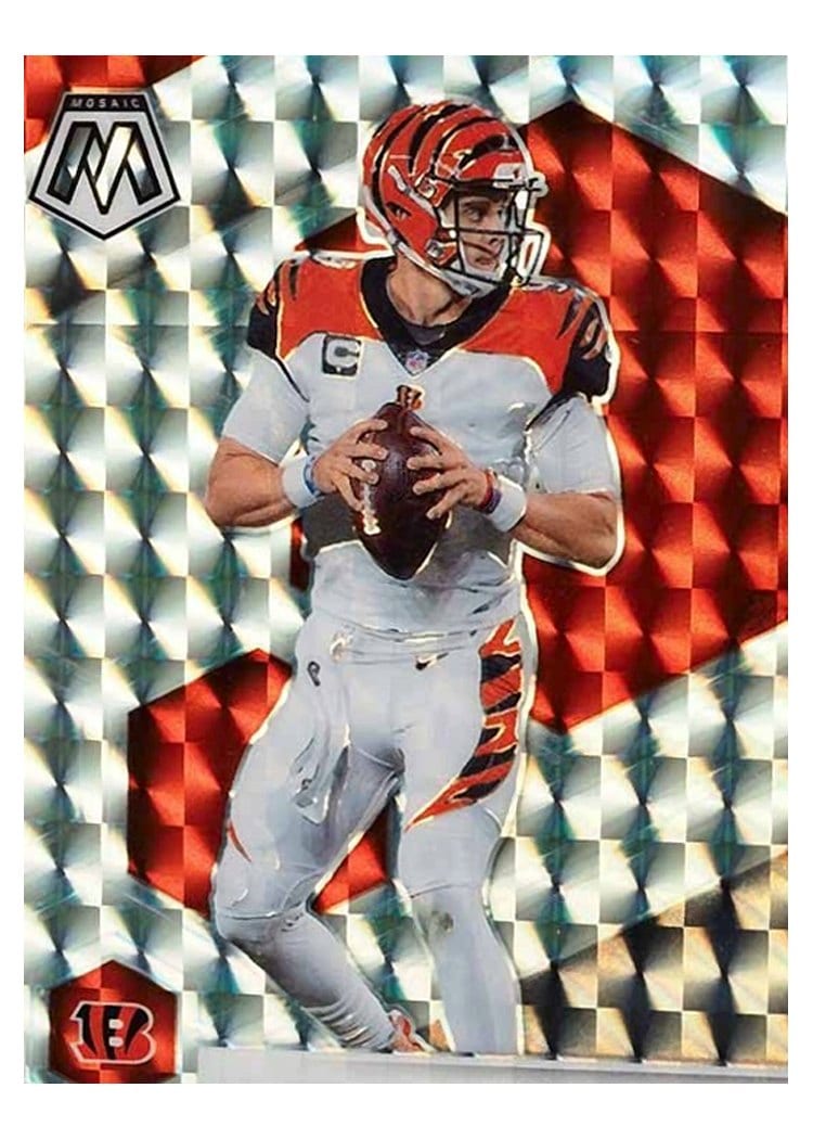 2021 Panini Mosaic Base Set Joe Burrow #47 card