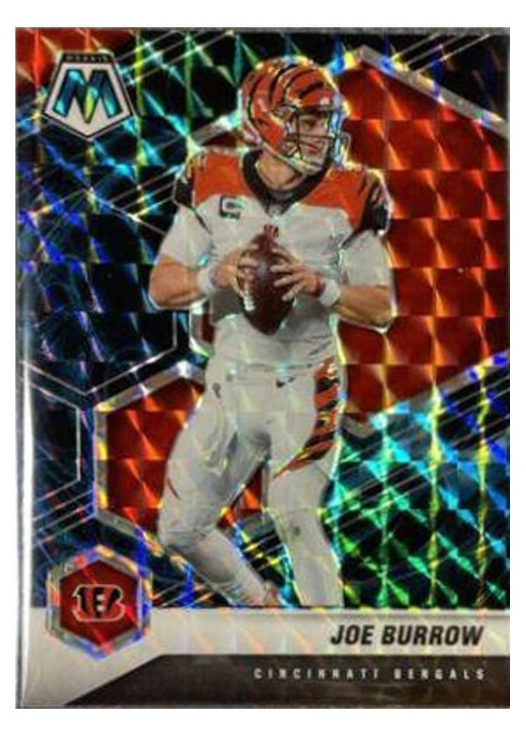 2021 Panini Mosaic Base Set Joe Burrow #47 card