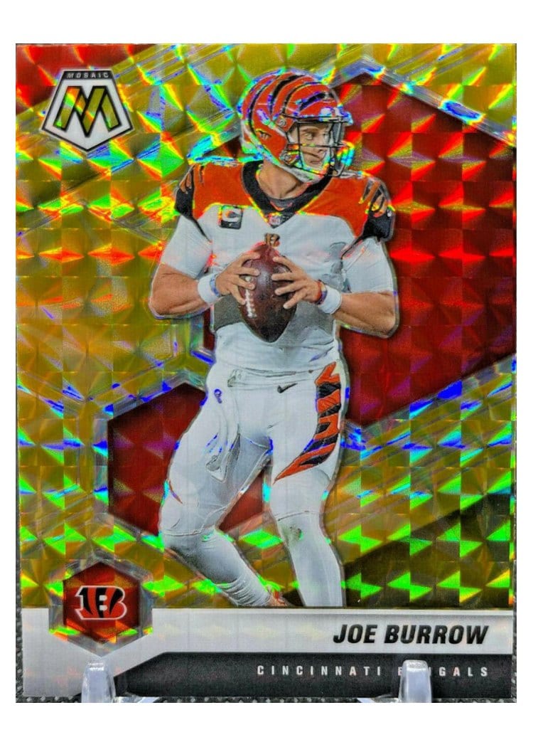 2021 Panini Mosaic Base Set Joe Burrow #47 card