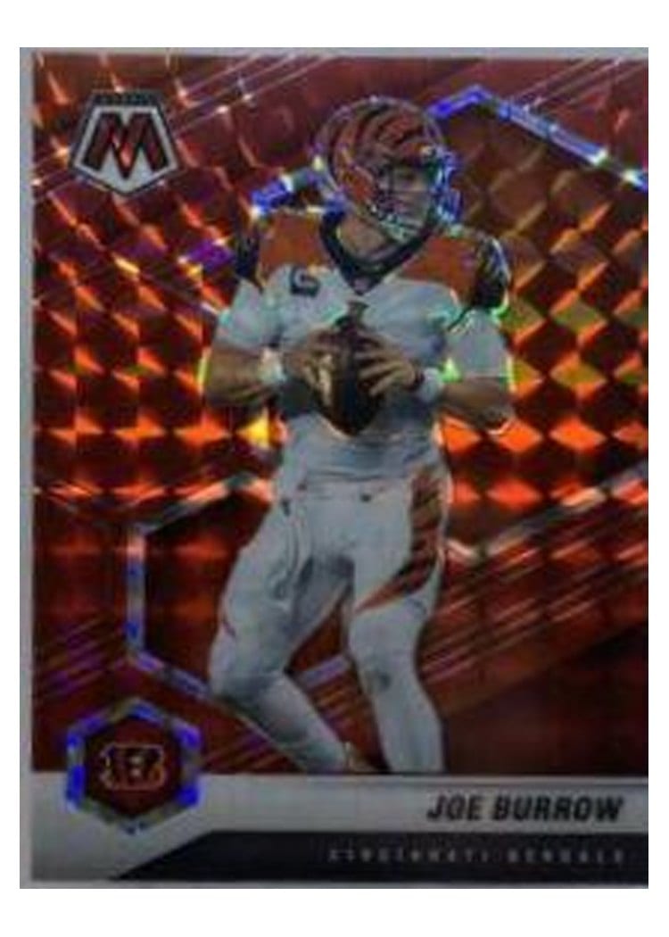2021 Panini Mosaic Base Set Joe Burrow #47 card
