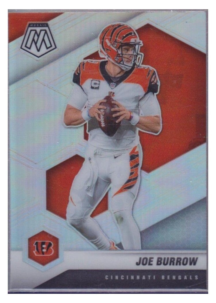 2021 Panini Mosaic Base Set Joe Burrow #47 card