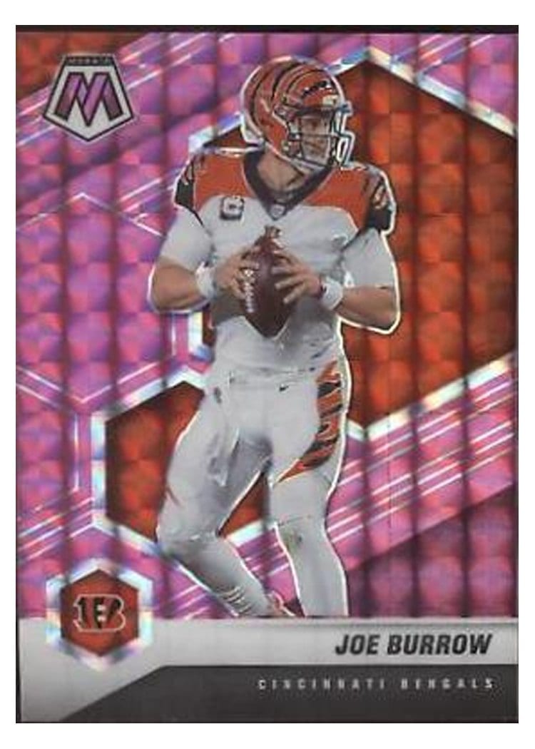 2021 Panini Mosaic Base Set Joe Burrow #47 card
