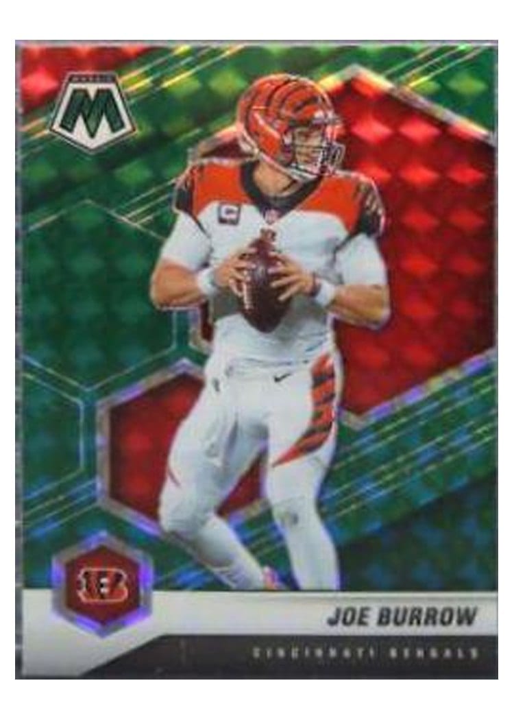 2021 Panini Mosaic Base Set Joe Burrow #47 card