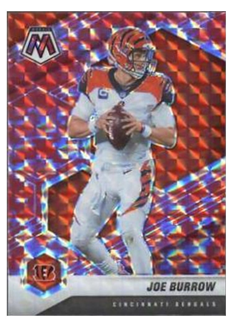 2021 Panini Mosaic Base Set Joe Burrow #47 card