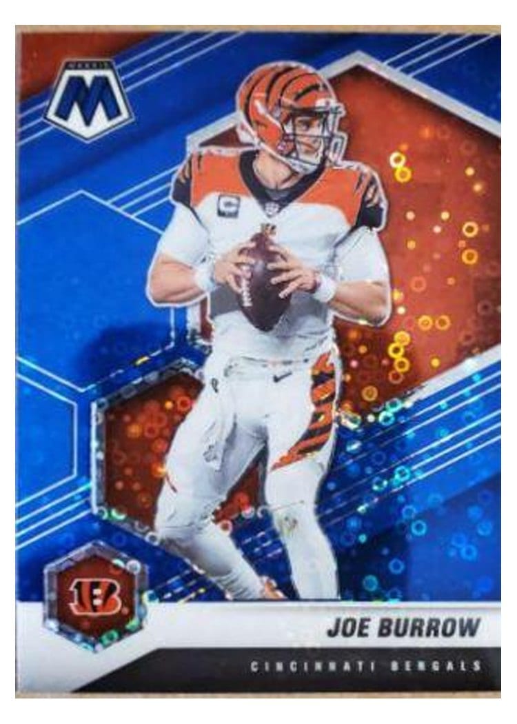 2021 Panini Mosaic Base Set Joe Burrow #47 card