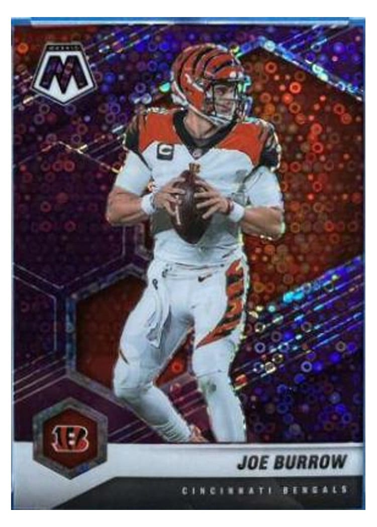 2021 Panini Mosaic Base Set Joe Burrow #47 card