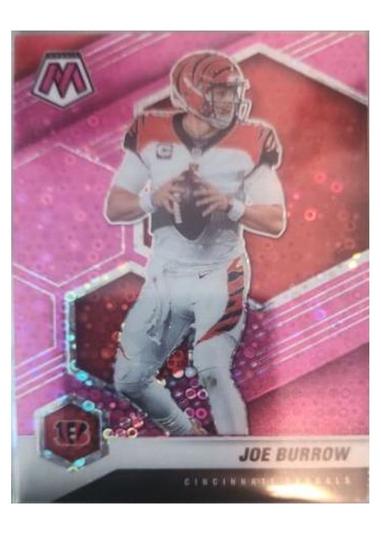 2021 Panini Mosaic Base Set Joe Burrow #47 card