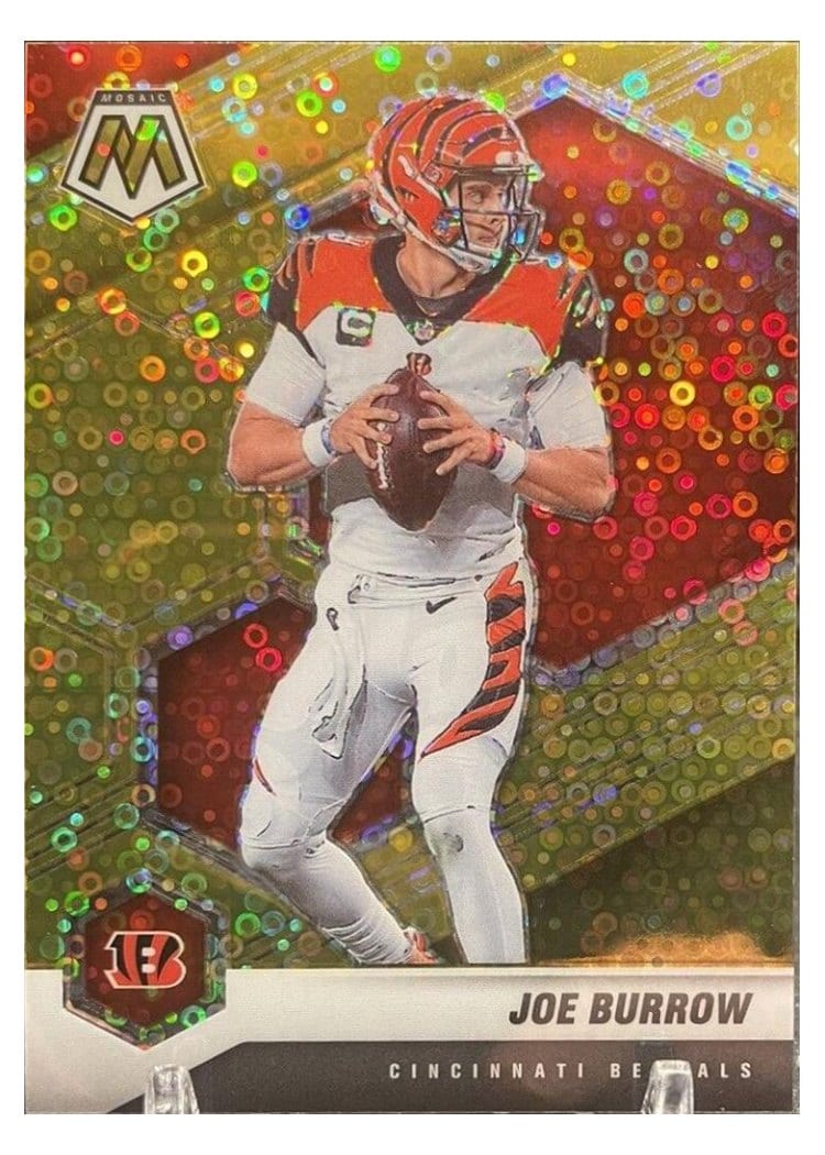 2021 Panini Mosaic Base Set Joe Burrow #47 card