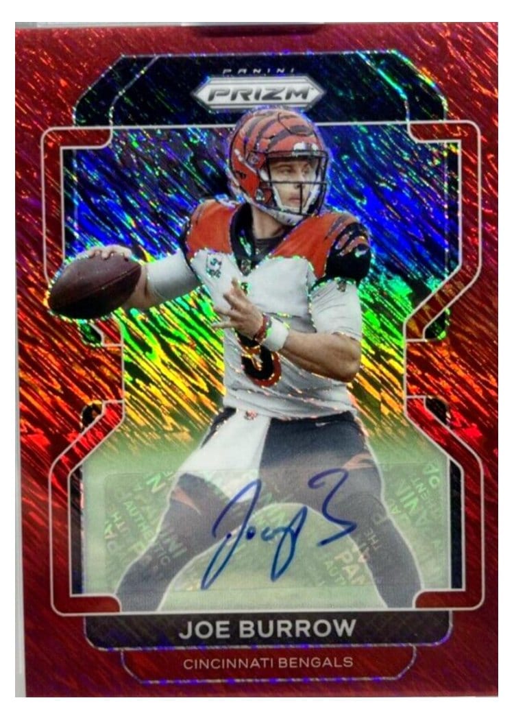 2021 Panini Prizm Base Set Joe Burrow #273 card