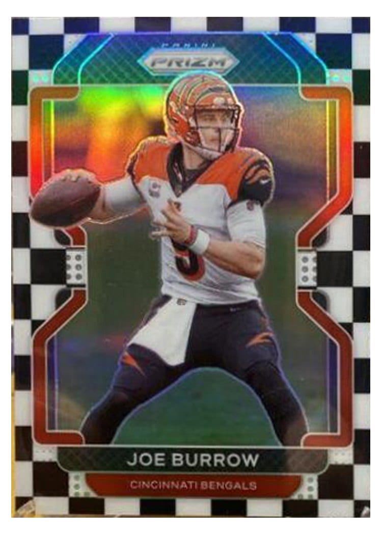 2021 Panini Prizm Base Set Joe Burrow #273 card
