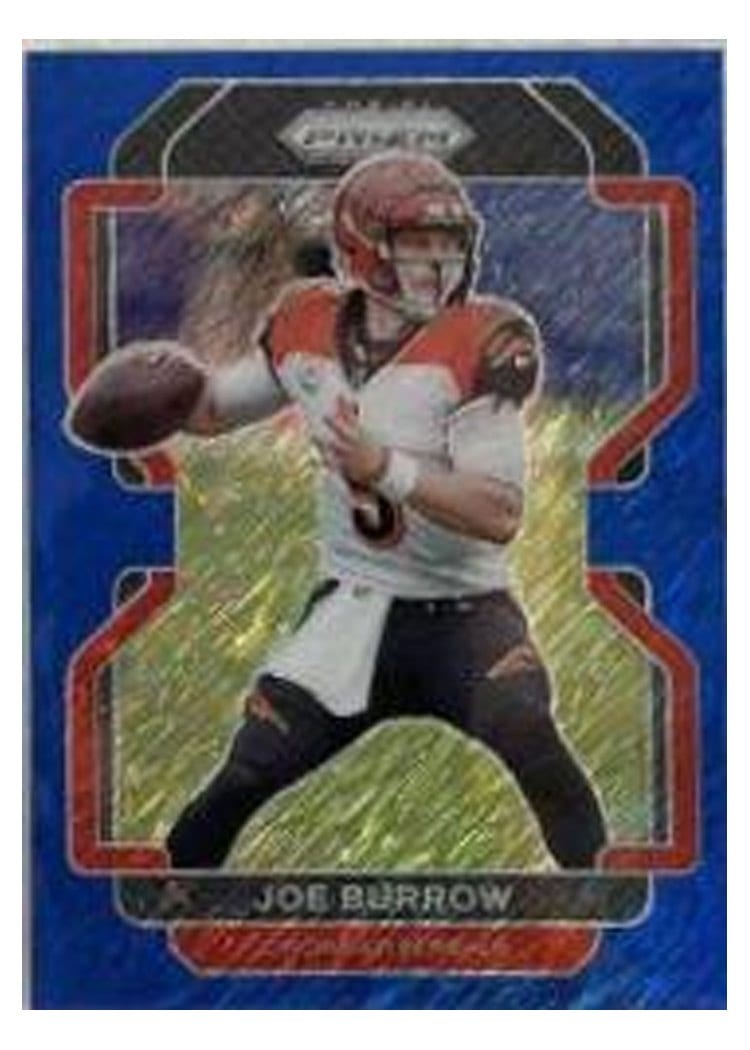 2021 Panini Prizm Base Set Joe Burrow #273 card