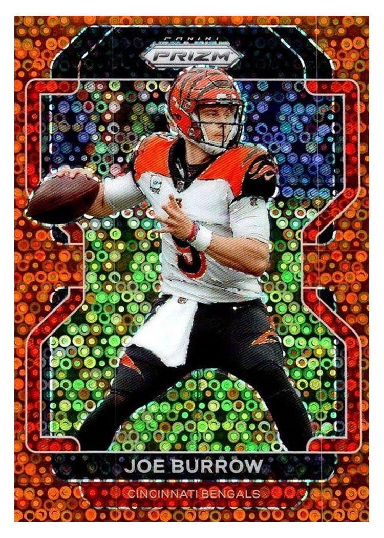 2021 Panini Prizm Base Set Joe Burrow #273 card